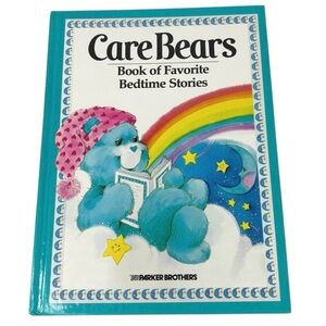 Vintage 1984 Care Bears Book of Favourite Bedtime Stories Hardcover Book